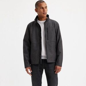 Levi's jacket men XL .Soft Shell Stand Collar Jacket - Men's - Graphite Heather